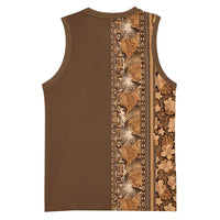 Hawaiian Tribal Elements Hibiscus Basketball Jersey Gold Pattern LT9 - Polynesian Pride