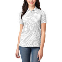 Lotu Tamaiti Samoan Polynesian Tribal Women Polo Shirt - Polynesian Pride