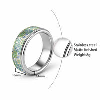 Mele Kalikimaka Hawaii Christmas Classic Ring Omaomao Seamless Floral Motif - Polynesian Pride