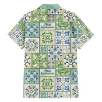 Mele Kalikimaka Hawaii Christmas Hawaiian Shirt Omaomao Seamless Floral Motif - Polynesian Pride