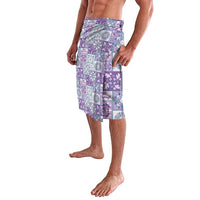 Mele Kalikimaka Hawaii Christmas Lavalava Poni Seamless Floral Motif - Polynesian Pride
