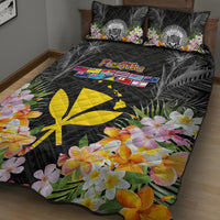 Pasifika Vibes Festival 2024 Quilt Bed Set Kanaka Maoli With Hawaiian Islands