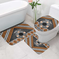 Personalised Aotearoa Niho Taniwha Motif Bathroom Set Gold Style - Polynesian Pride