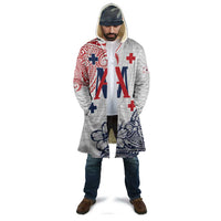 Kingdom of Uvea 1842-1860 Personalized Cloak Wallis and Futuna Polynesian Tribal Pattern - Polynesian Pride