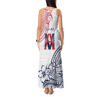 Kingdom of Uvea 1842-1860 Personalized Tank Maxi Dress Wallis and Futuna Polynesian Tribal Pattern LT9 - Polynesian Pride