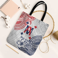 Kingdom of Uvea 1842-1860 Personalized Tote Bag Wallis and Futuna Polynesian Tribal Pattern - Polynesian Pride