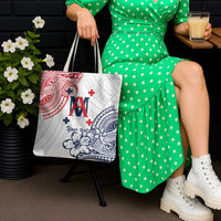 Kingdom of Uvea 1842-1860 Personalized Tote Bag Wallis and Futuna Polynesian Tribal Pattern - Polynesian Pride