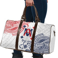 Kingdom of Uvea 1842-1860 Personalized Travel Bag Wallis and Futuna Polynesian Tribal Pattern - Polynesian Pride