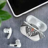 Flying Fijians Pacific Fiji Rugby Custom AirPods Case Polynesian Pattern LT9 - Polynesian Pride