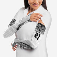 Flying Fijians Pacific Fiji Rugby Custom Arm Sleeves Polynesian Pattern - Polynesian Pride