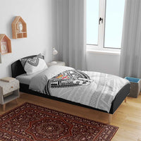 Flying Fijians Pacific Fiji Rugby Custom Bedding Set Polynesian Pattern LT9 - Polynesian Pride