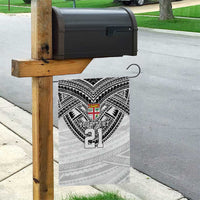 Flying Fijians Pacific Fiji Rugby Custom Garden Flag Polynesian Pattern