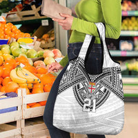 Flying Fijians Pacific Fiji Rugby Custom Grocery Bag Polynesian Pattern LT9 - Polynesian Pride