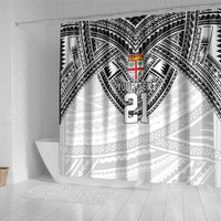 Flying Fijians Pacific Fiji Rugby Custom Shower Curtain Polynesian Pattern