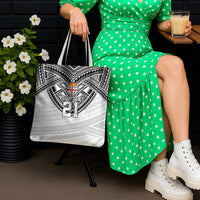 Flying Fijians Pacific Fiji Rugby Custom Tote Bag Polynesian Pattern - Polynesian Pride