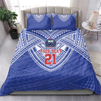 Manu Samoa Pacific Samoa Rugby Custom Bedding Set Polynesian Pattern LT9 - Polynesian Pride