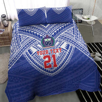Manu Samoa Pacific Samoa Rugby Custom Bedding Set Polynesian Pattern LT9 - Polynesian Pride