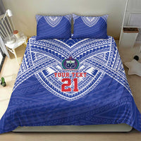 Manu Samoa Pacific Samoa Rugby Custom Bedding Set Polynesian Pattern LT9 - Polynesian Pride
