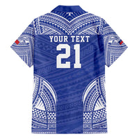 Manu Samoa Pacific Samoa Rugby Custom Family Matching Puletasi and Hawaiian Shirt Polynesian Pattern