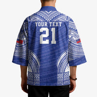 Manu Samoa Pacific Samoa Rugby Custom Kimono Polynesian Pattern - Polynesian Pride