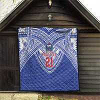 Manu Samoa Pacific Samoa Rugby Custom Quilt Polynesian Pattern