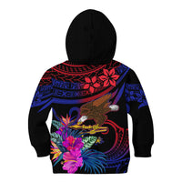 Custom American Samoa Kid Hoodie Manu'a Cession Day Polynesian Tribal LT9 - Polynesian Pride