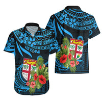 Fiji Islands Hawaiian Shirt With Polynesian Tribal Happy National Day LT9 - Polynesian Pride