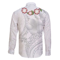 Manuia le Aso Sa o Tamaiti Tonga Family Matching Puletasi and Hawaiian Shirt White Sunday Heilala Lei