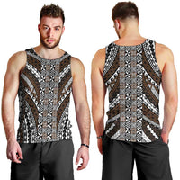 Brown Tongan Polynesian Tribal Men Tank Top LT9 - Polynesian Pride