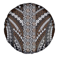 Brown Tongan Polynesian Tribal Spare Tire Cover LT9 - Polynesian Pride