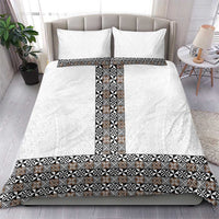 Light Gray Tongan Polynesian Tribal Bedding Set LT9 - Polynesian Pride