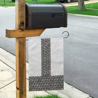 Light Gray Tongan Polynesian Tribal Garden Flag - Polynesian Pride