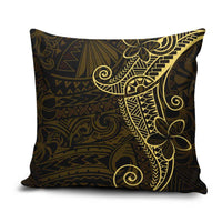 Black Gold Polynesian Tribal Pillow Cover LT9 Gold - Polynesian Pride