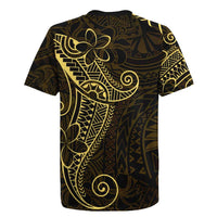 Black Gold Polynesian Tribal Rugby Jersey - Polynesian Pride