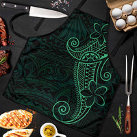 Black Green Polynesian Tribal Apron - Polynesian Pride