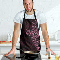 Black Pink Polynesian Tribal Apron - Polynesian Pride