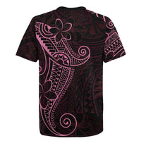 Black Pink Polynesian Tribal Rugby Jersey - Polynesian Pride