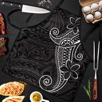 Black White Polynesian Tribal Apron - Polynesian Pride