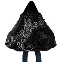 Black White Polynesian Tribal Cloak - Polynesian Pride