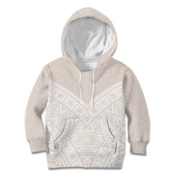 Lotu Tamaiti Tongan Polynesian Art Pattern Kid Hoodie Traditional Tribal Motifs - Polynesian Pride