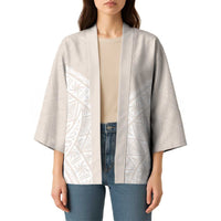 Lotu Tamaiti Tongan Polynesian Art Pattern Kimono Traditional Tribal Motifs - Polynesian Pride