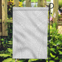 Lotu Tamaiti White Tongan Ngatu Garden Flag Polynesian Tribal Fonulei Pattern LT9 Garden Flag White - Polynesian Pride