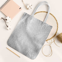 Lotu Tamaiti White Tongan Ngatu Tote Bag Polynesian Tribal Fonulei Pattern - Polynesian Pride