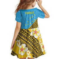 Tuvalu Plumeria Flowers Family Matching Puletasi and Hawaiian Shirt Polynesian Tribal Pattern LT9 - Polynesian Pride