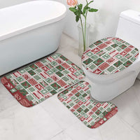 Mele Kalikimaka Hawaiian Quilt and Lei Patchwork Bathroom Set - Polynesian Pride
