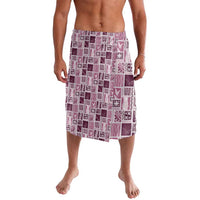 Vintage Aloha Block Quilt Lavalava Pink Inspired Lei Motifs - Polynesian Pride