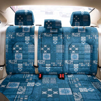 Vintage Hawaiian Quilting Patterns Back Car Seat Cover Blue Style Tribal Fabric Patchwork - Polynesian Pride