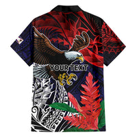 American Samoa Bald Eagle Personalized Family Matching Puletasi and Hawaiian Shirt Samoa Muamua Le Atua