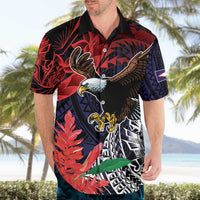 American Samoa Bald Eagle Personalized Hawaiian Shirt Samoa Muamua Le Atua LT9 - Polynesian Pride