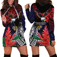 American Samoa Bald Eagle Personalized Hoodie Dress Samoa Muamua Le Atua